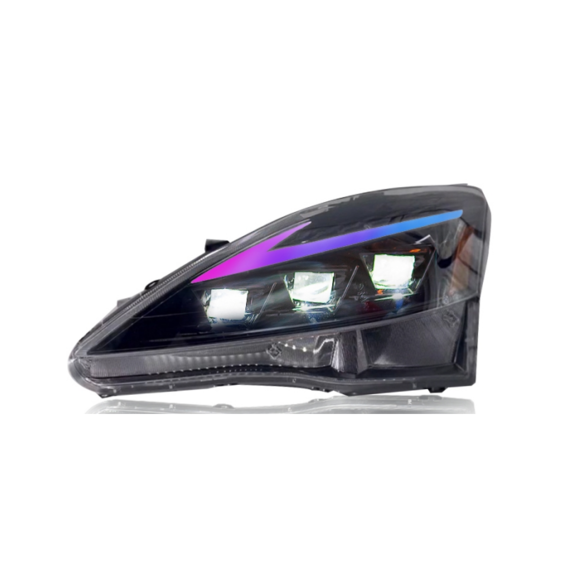 レクサス IS 250 350 ISF 2006-2013 LED ヘッドライト RGB